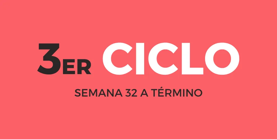 Entrenamiento para embarazadas. Semana 32 a término