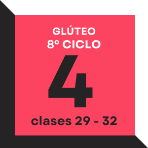 Glúteo ciclo 8