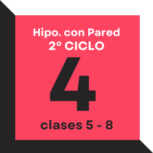 Hipopresivo avanzado (pared) Ciclo 4