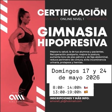 Certificación Online Nivel 1 - Gimnasia Hipopresiva